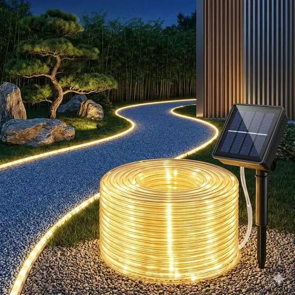 Outdoor Solar Christmas Rope Light