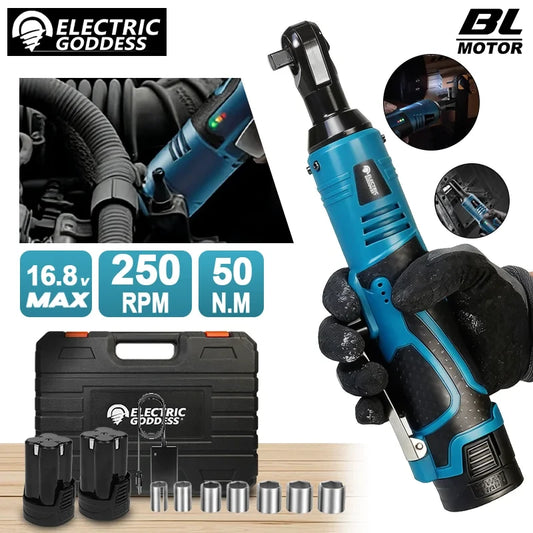 Cordless Electric Ratchet Wrench Kit